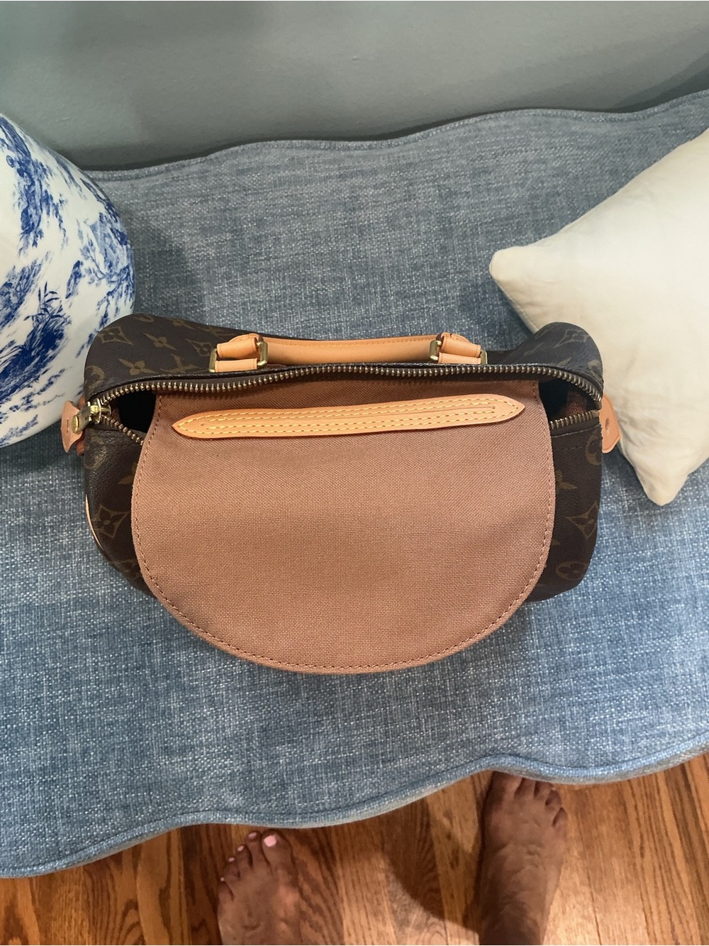 Louis Vuitton Vintage Speedy 25 Monogram | New Vachetta | COA - Picture 9 of 12